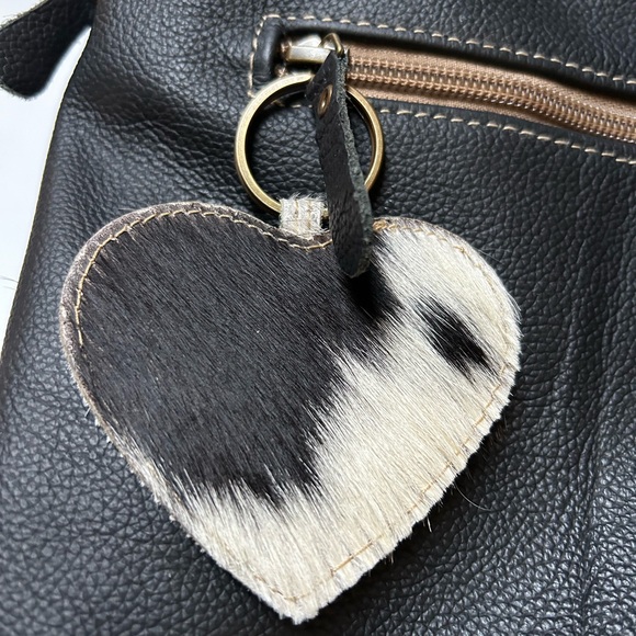 All leather and hairon purse - Picture 8 of 8